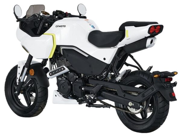 CFMoto Papio SS 2024 Nebula White back