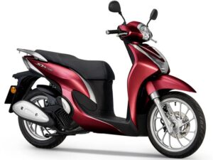 Honda SH Mode 125 2024 Candy Luster Red front