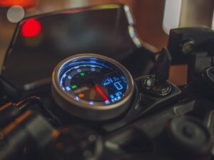 CFMoto XO Papio Racer 2024 dashboard