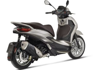 Piaggio Beverly 300 2021 Grigio Cloud back