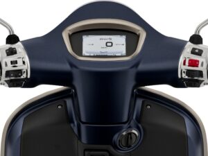 Vespa GTS Super Tech 300 2024 Blu Energico Matt dashboard