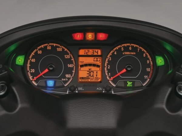 Suzuki Burgman 200 2022 dashboard