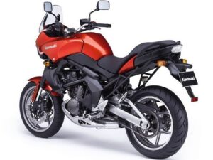 Kawasaki Versys 650 2007 Orange back