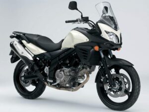 Suzuki V-Strom 650 2012 white front