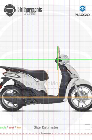 Piaggio Liberty 125 2024 Bianco Luna