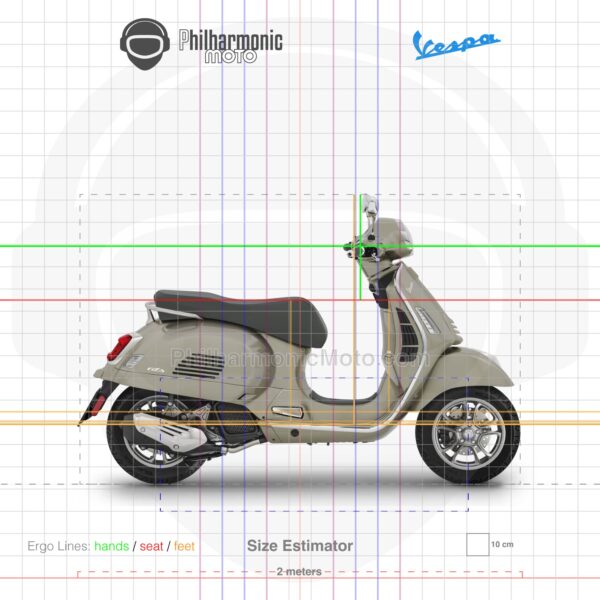 Vespa GTS 125 2024 Beige Avvolgente