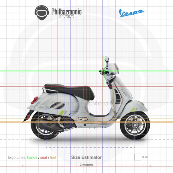 Vespa GTS Super Tech 125 2024 Grigio Entusiasta Matt