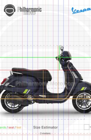 Vespa GTS Super Tech 300 2024 Blu Energico Matt