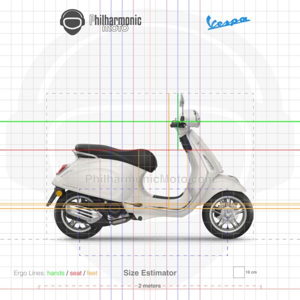 Vespa Primavera 50 2024 Bianco Innocente