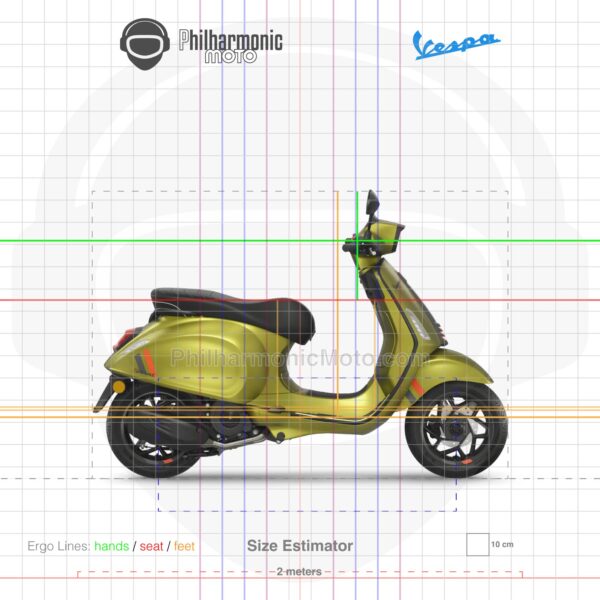 Vespa Sprint S 150 2024 Verde Ambizioso Matt