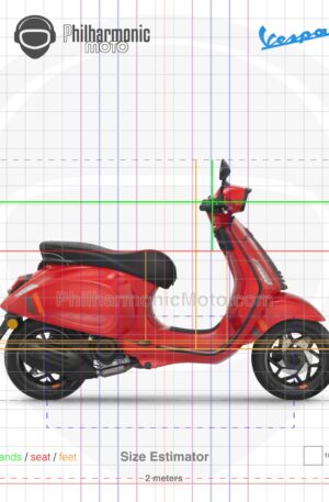 Vespa Sprint S 50 2024 Rosso Coraggioso