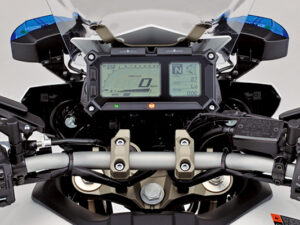 Yamaha MT09TR Police 2015 dashboard