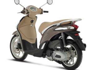 Piaggio Liberty 150 2016 brown back