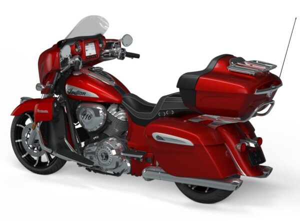 Indian Roadmaster Limited 2023 Stryker Red Metallic back