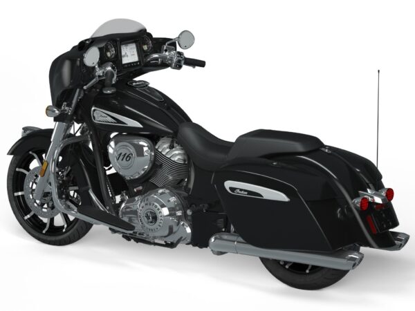 Indian Chieftain Limited 2024 Black Metallic back