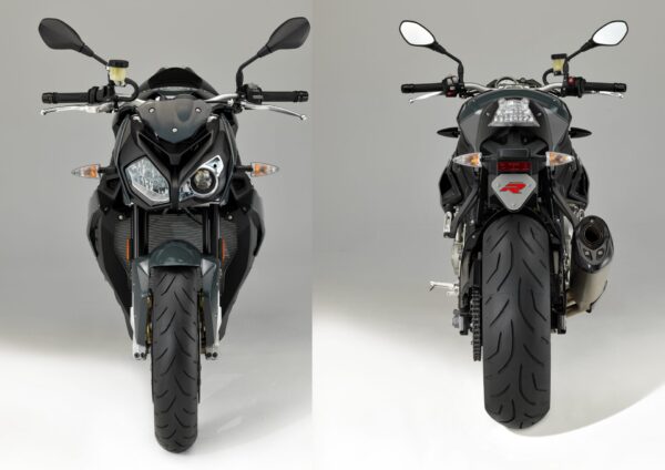 BMW S 1000 R 2017 Catalano Grey front and rear