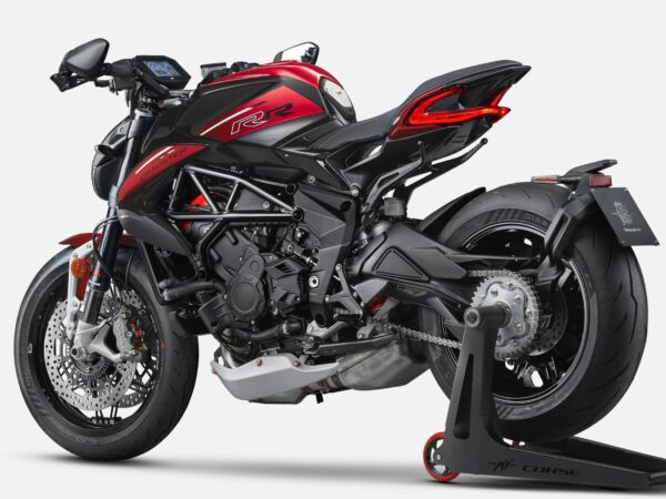 MV Agusta Dragster RR SCS 2023 Fire Red Intense Black back