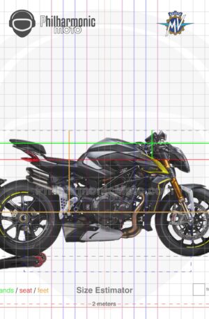 MV Agusta Brutale 1000 RR 2022 Matt Metallic Aviation Grey Dark Grey Fluorescent Yellow