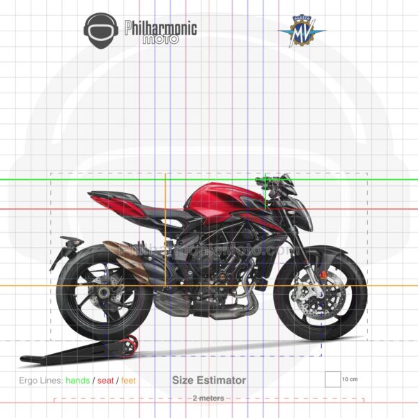 MV Agusta Brutale R 2023 Metallic Madness Red Metallic Carbon Black