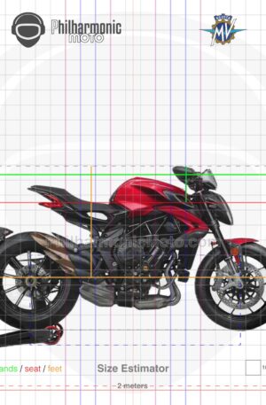 MV Agusta Dragster R 2023 Metallic Madness Red Metallic Carbon Black