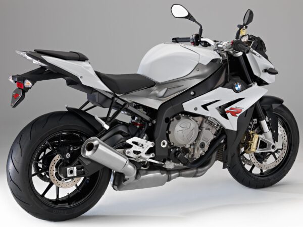 BMW S 1000 R 2013 Light White back