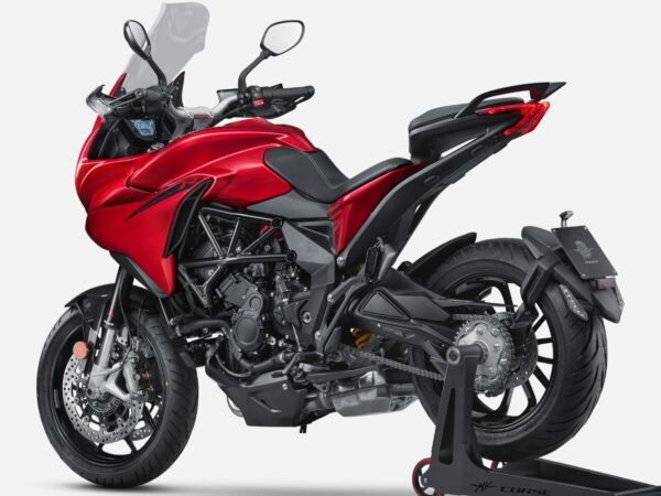 MV Agusta Turismo Veloce R 2023 Metallic Madness Red Metallic Carbon Black back