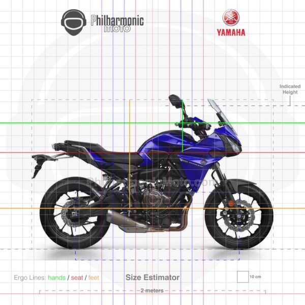 Yamaha MT-07 Tracer 2016 blue