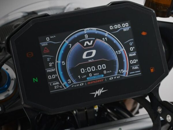 MV Agusta Brutale 1000 RR 2021 dashboard