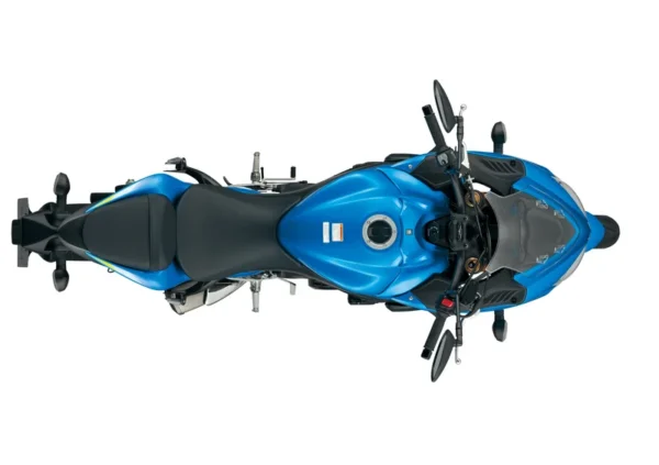 Suzuki GSX-S1000F 2015 blue top view