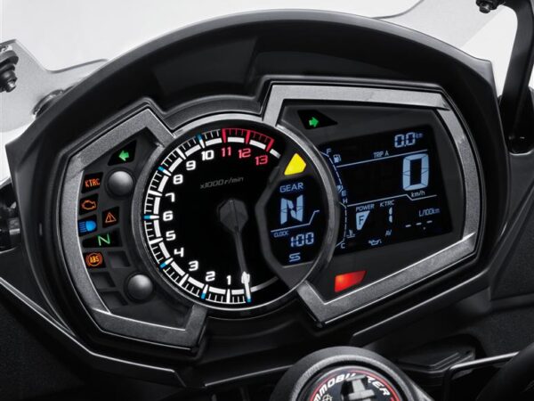 Kawasaki Z1000SX 2017 dashboard