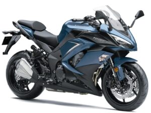 Kawasaki Z1000SX 2019 Stormcloud Blue Metallic Matt Carbon Grey front