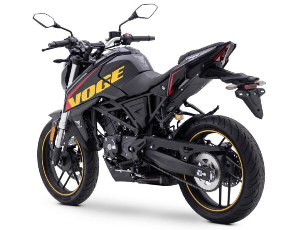 Voge Brivido 125R 2024 Black back