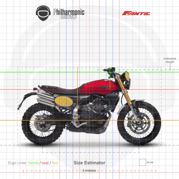 Fantic Caballero 700 Scrambler 2023 Pure Red