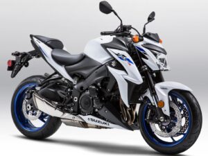 Suzuki GSX-S1000 2019 white front