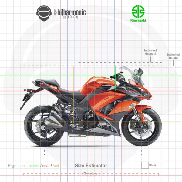 Kawasaki Z1000SX 2017 Candy Burnt Orange Metallic Carbon Grey