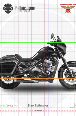 Moto Morini Calibro Bagger 2024 Quartz Black