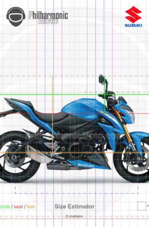 Suzuki GSX-S1000 2015 blue