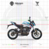 Voge 125R 2024 Light Blue