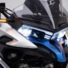 Voge 525DSX 2024 Avio Blue headlight