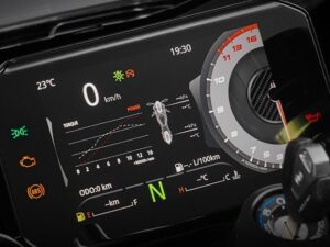 CFMoto 500SR Voom 2024 dashboard