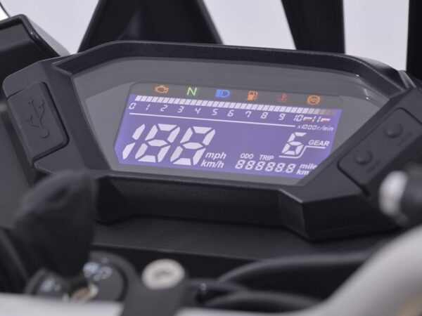 Voge 300 Rally 2022 dashboard