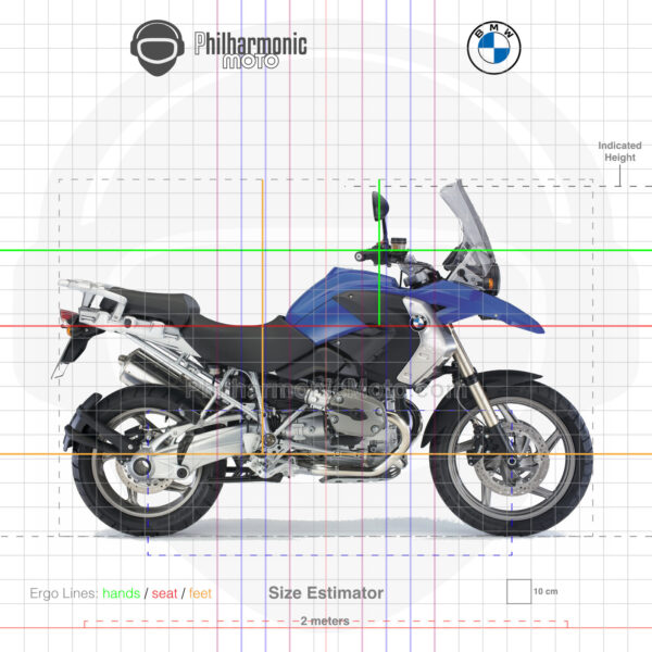 BMW R 1200 GS 2008 Tanzanite Blue