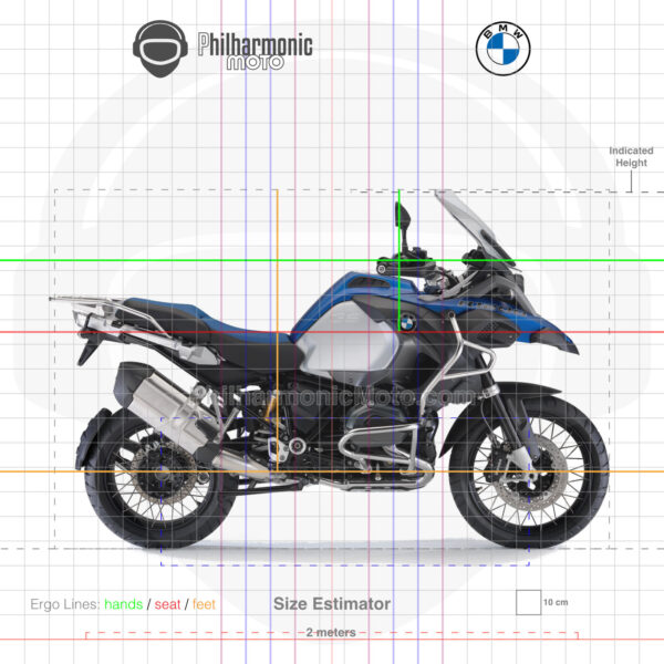 BMW R 1200 GS Adventure 2014 Racing Blue Metallic Matt