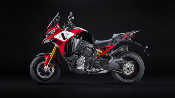 Ducati Multistrada V4 Pikes Peak 2022 Livery left side