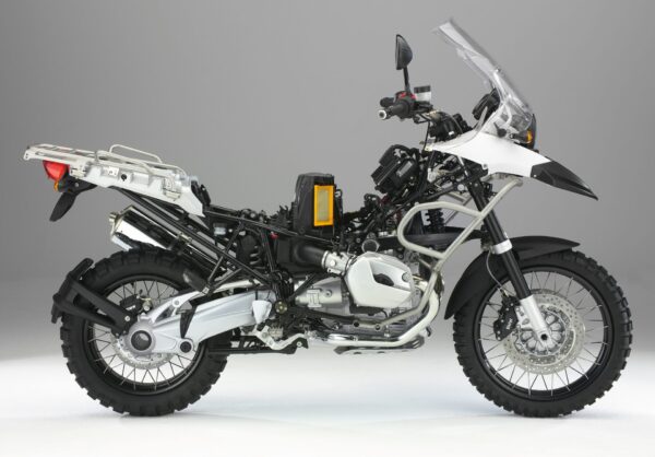 BMW R 1200 GS Adventure 2006 White Aluminium Matt Metallic frame