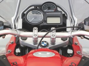 BMW R 1200 GS Adventure 2008 Plain Red dashboard