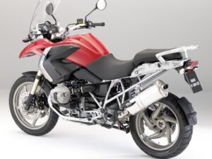 BMW R 1200 GS 2010 Magma Red back