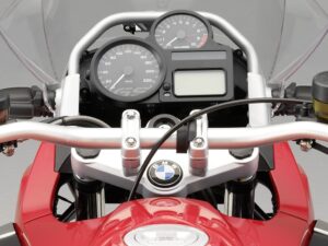 BMW R 1200 GS 2010 Magma Red dashboard