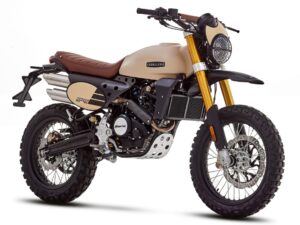 Fantic Caballero 125 Rally 2024 Sand front