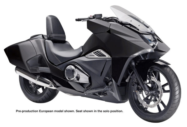 Honda NM4 Vultus 2015 Matt Black with panniers